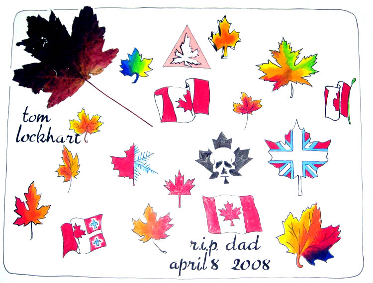  Lockhart's West Coast Tattoo - Olympic / Canadiana Tattoo Flash Gallery