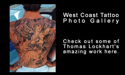 Lockhart intends to produce two hundred Olympic tattoo designs and will 