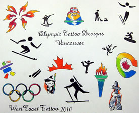 Olympic flash designs